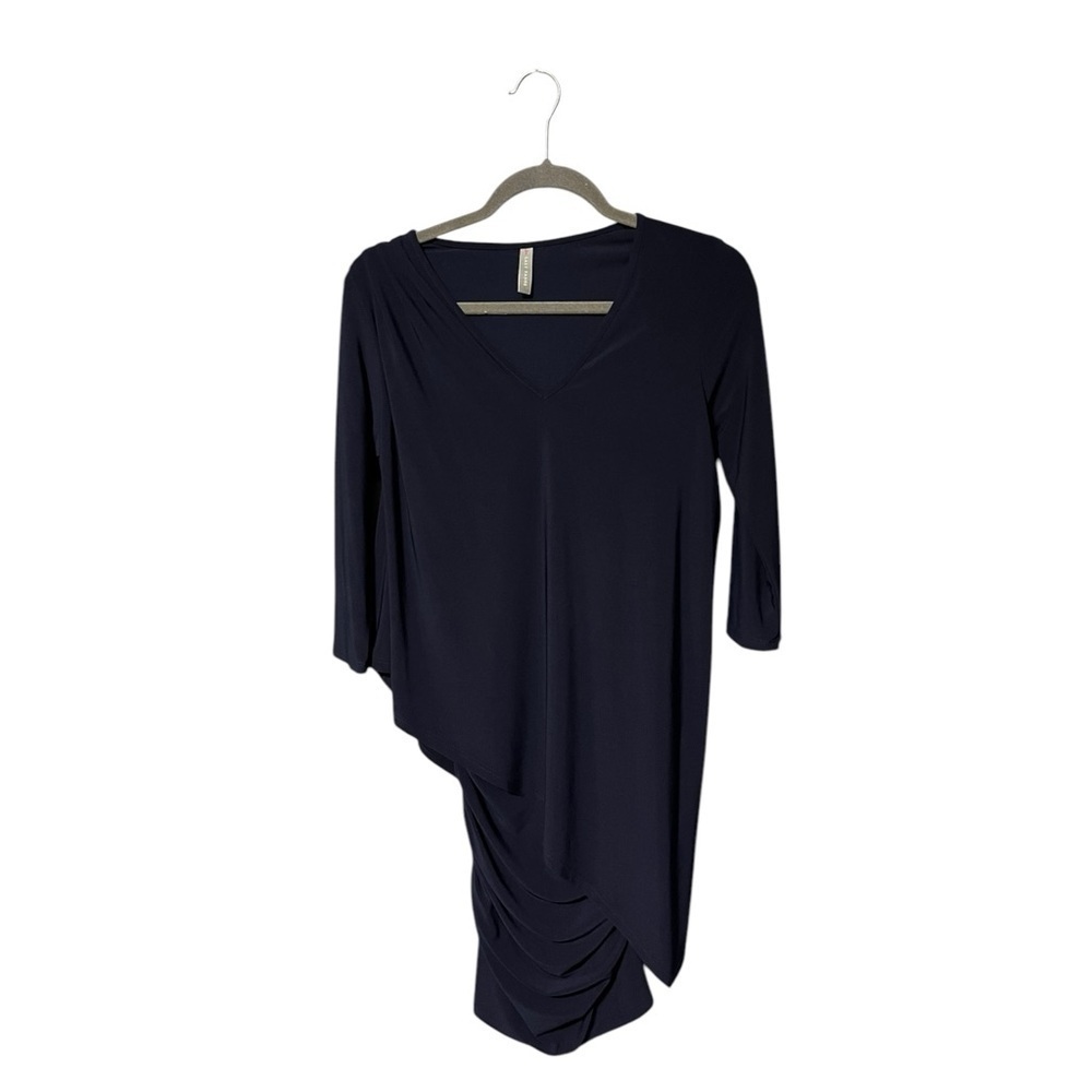 Last Tango 3/4 Sleeve Versatile Tunic Dress - Picture 3 of 8